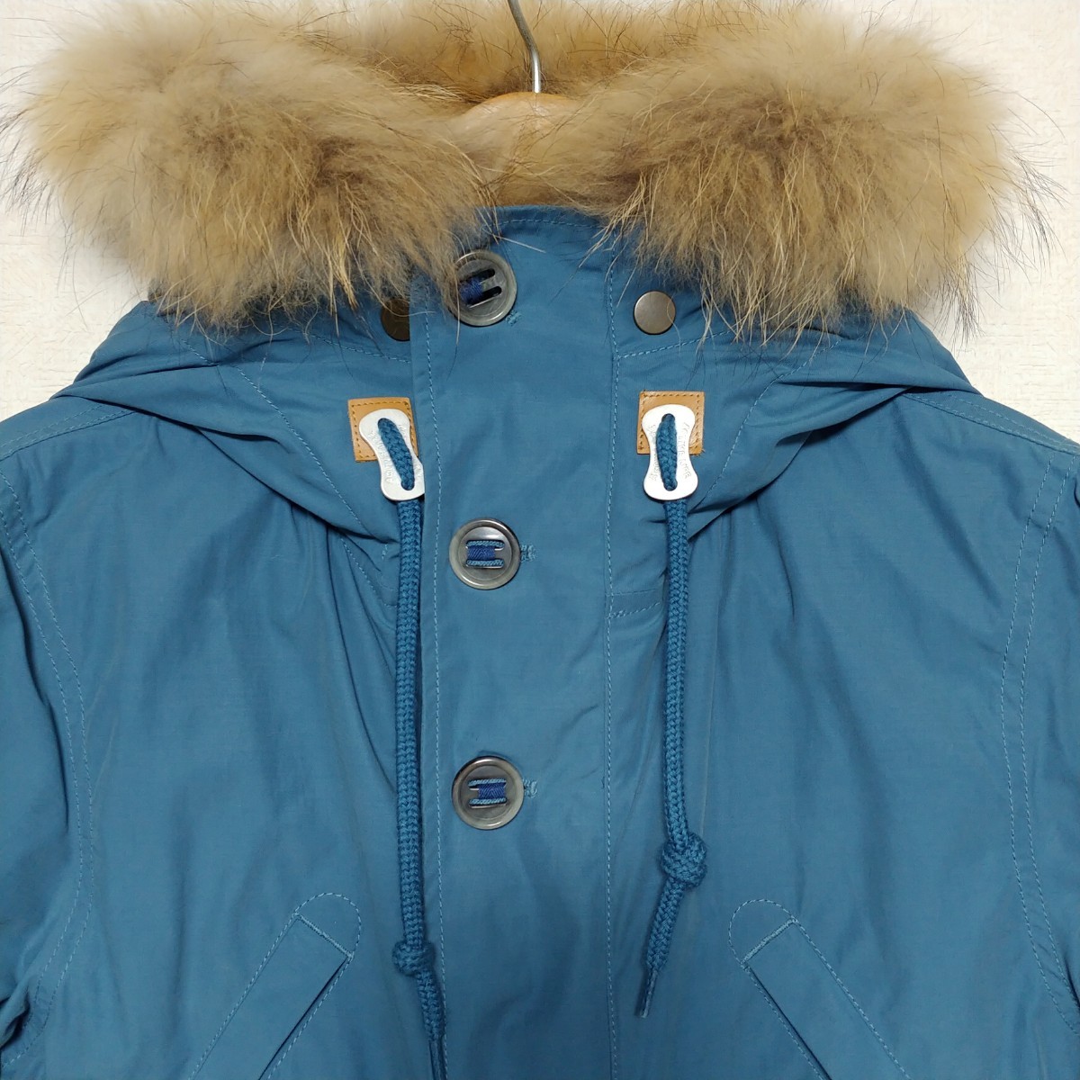 The DUFFER of ST GEORGE アラスカダウン ジャケット ブルー Sサイズ
