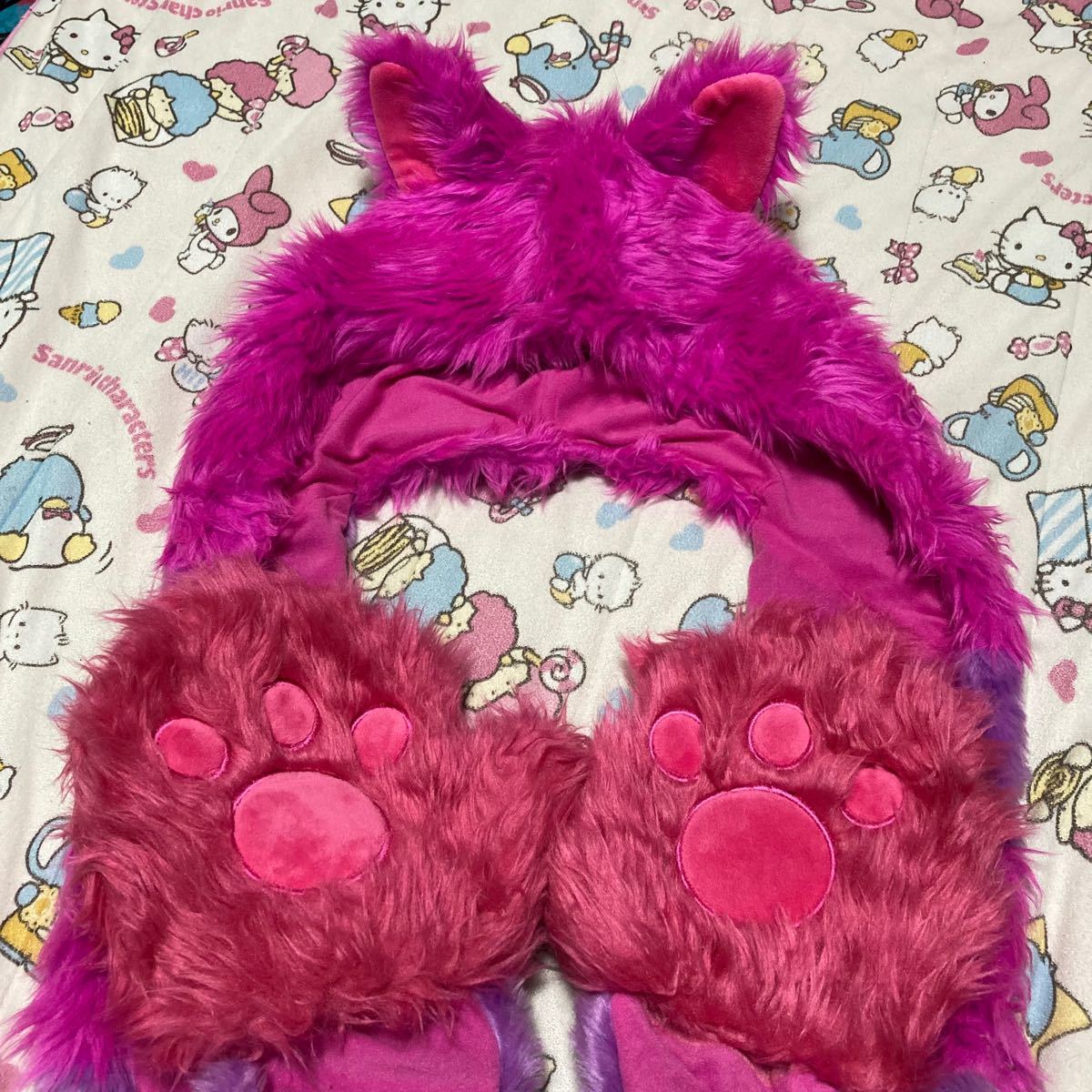 ディズニー チェシャ猫マフラーキャップ｜Yahoo!フリマ（旧PayPayフリマ）