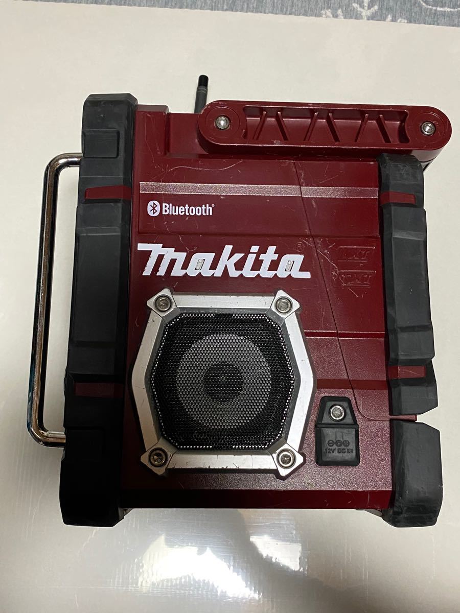 マキタ 充電式ラジオ MR108 Bluetooth オーセンティクレッド 限定色