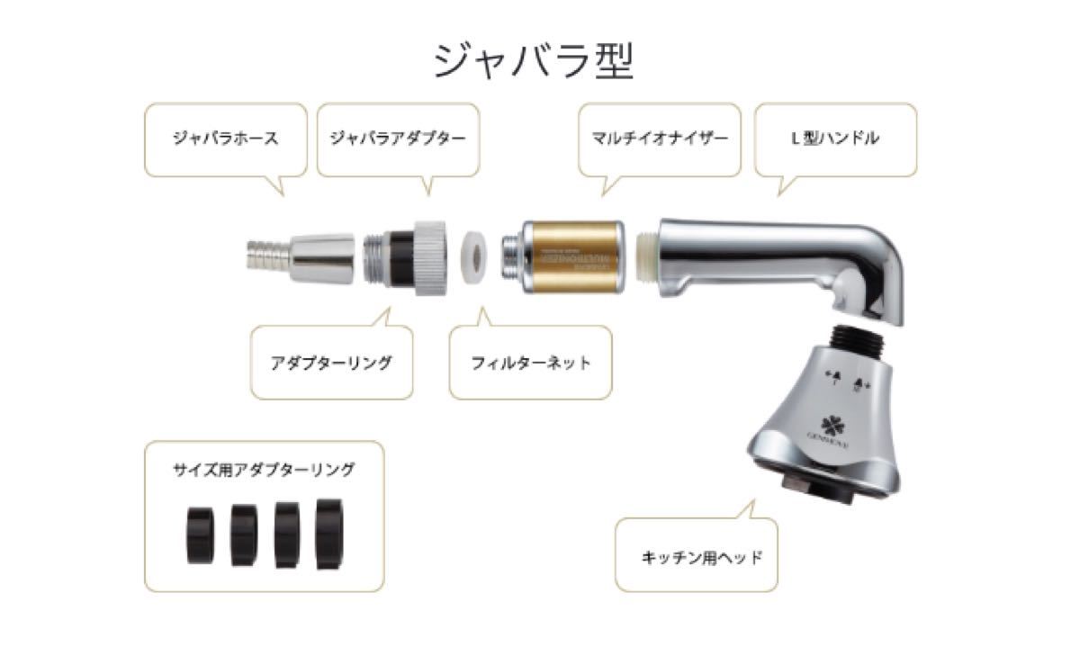 未使用 ジェンムーブ マルチイオナイザー キッチン用 ジェンマ イオン