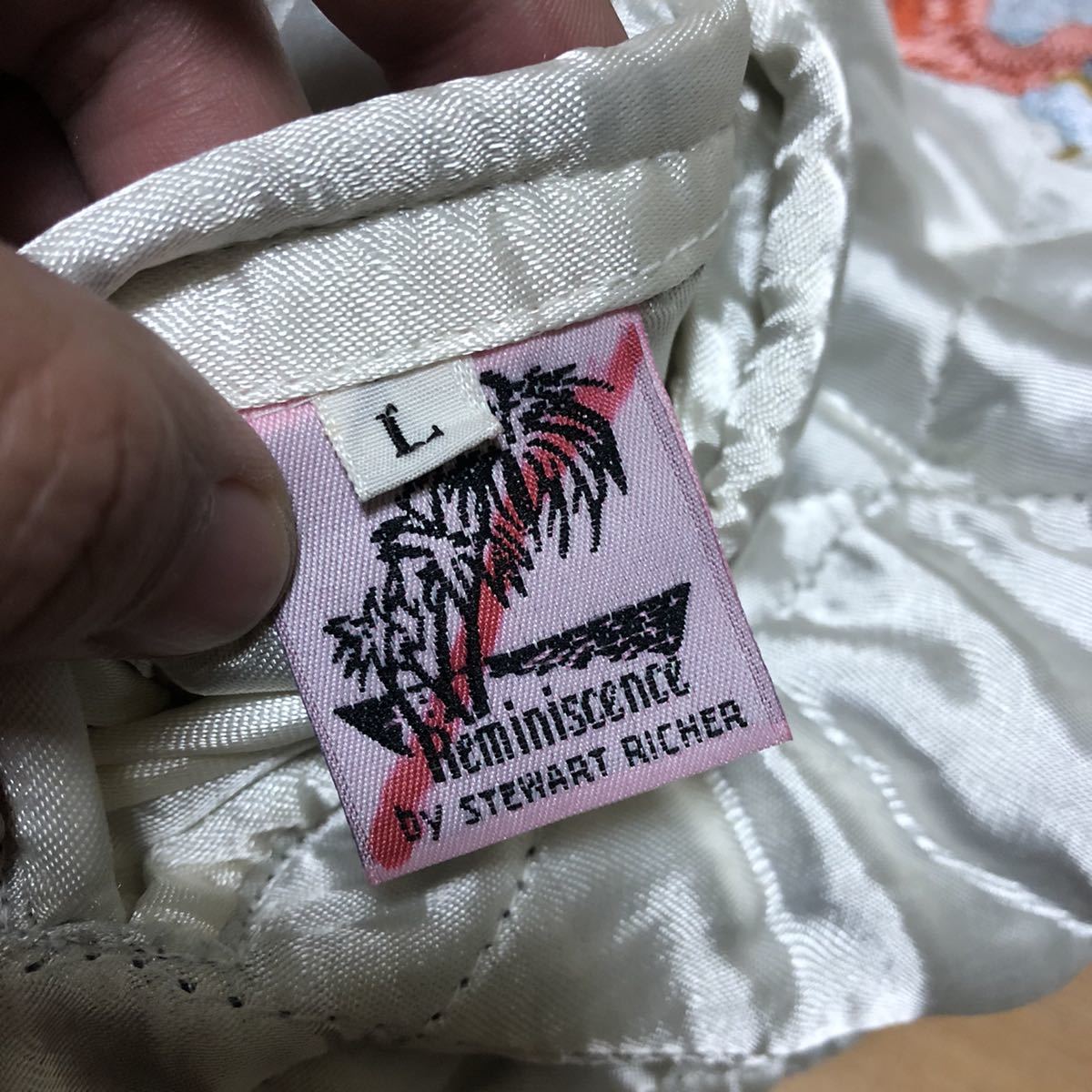 希少 ヴィンテージ Reminiscence 襟付き リバーシブル スカジャンL