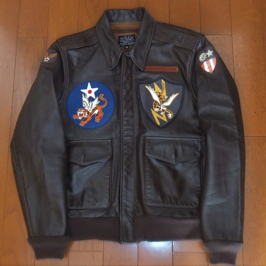 Yahoo!オークション - 中田商店 A-2 希少 FLYING TIGERS フライングタ