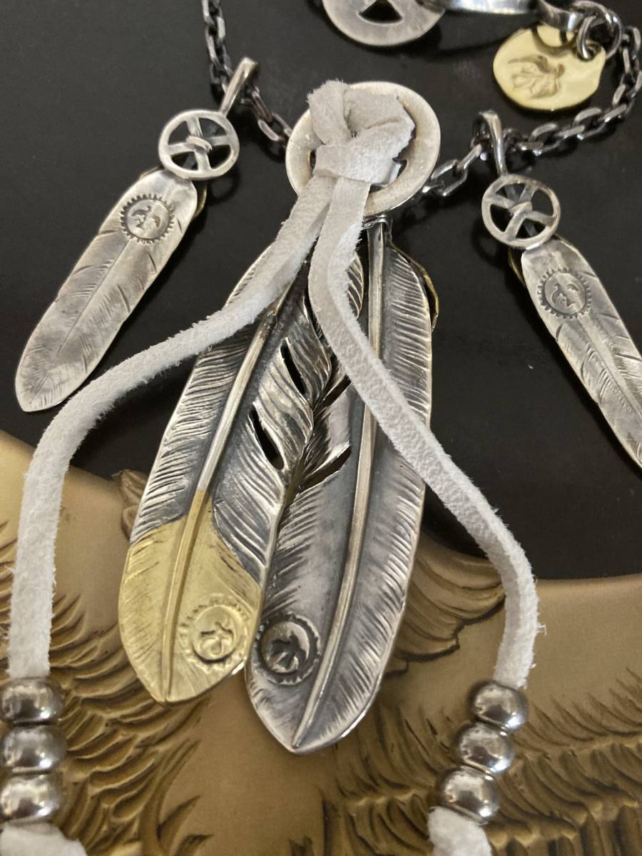 Yahoo!オークション - ゴローズ goro's 上金先金特大フェザーハートホ