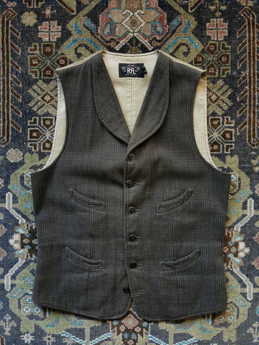Yahoo!オークション - 傑作 RRL ジョニーデップ着用 ベスト ROSARIO WA