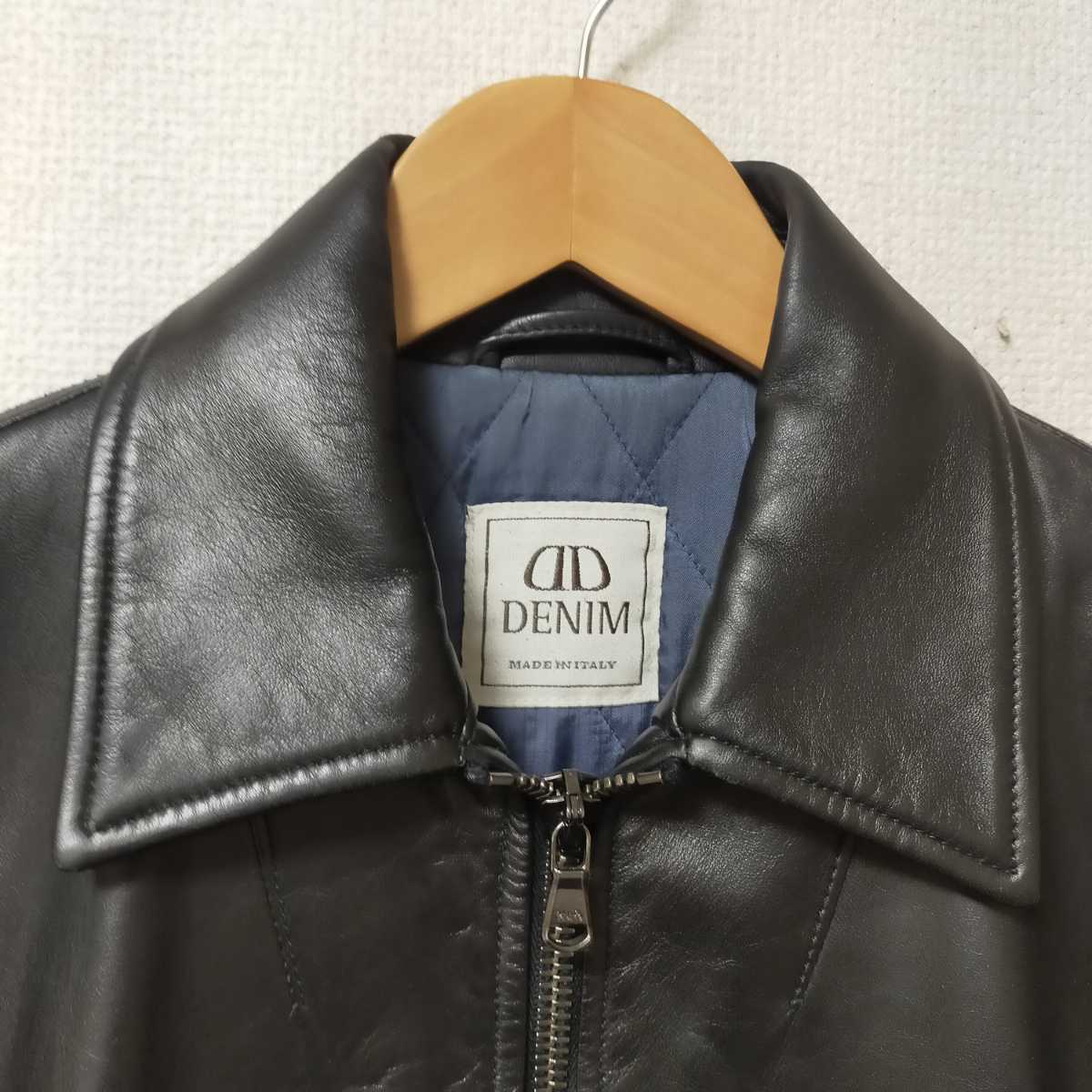 トゥモローランド tomorrowland DENIM レザージャケット ライダース