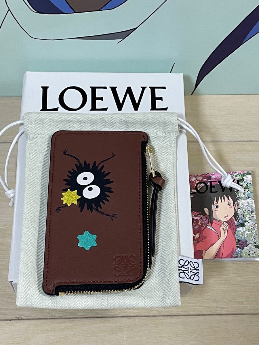 ロエベ 千と千尋の神隠し LOEWE コラボ 新作 コイン カードホルダー