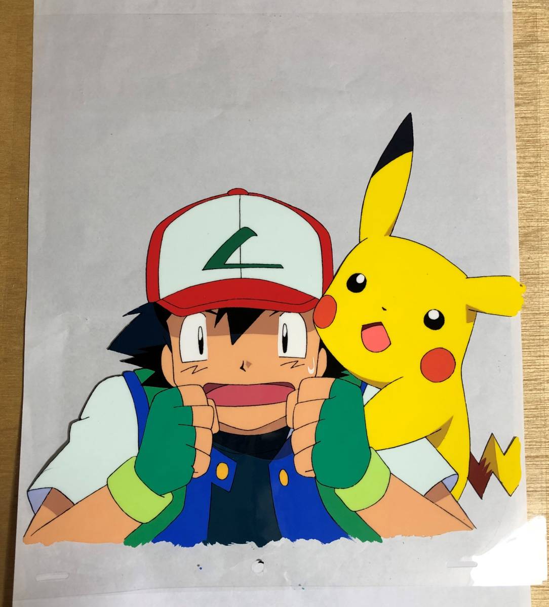 ポケットモンスター サトシ＆ピカチュー 大きめセル画의 상품 상세