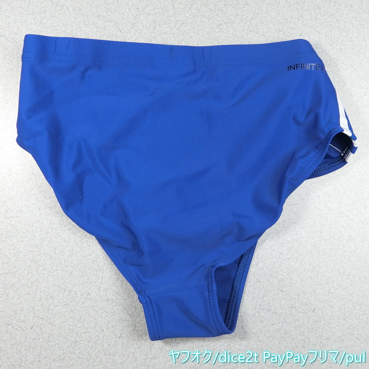 adidas アディダス INFINITEX 競パン 競泳水着 ブルー UK24 160-SS