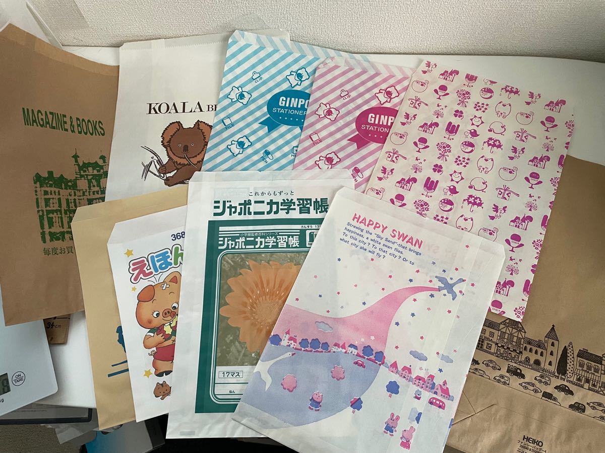 昭和レトロ 紙袋 10種類 まとめ売り 平袋 袋｜Yahoo!フリマ（旧PayPay