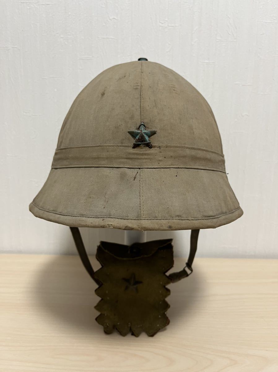 Yahoo!オークション - 当時物 九八式防暑帽 昭和十五年製 陸軍 旧日本