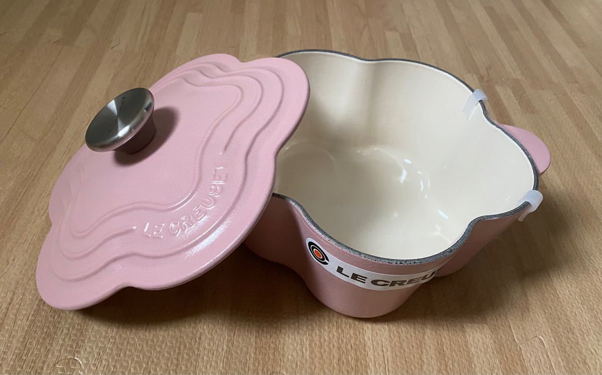 LE CREUSET ル・クルーゼ フルール 鍋 シュガーピンク ココット