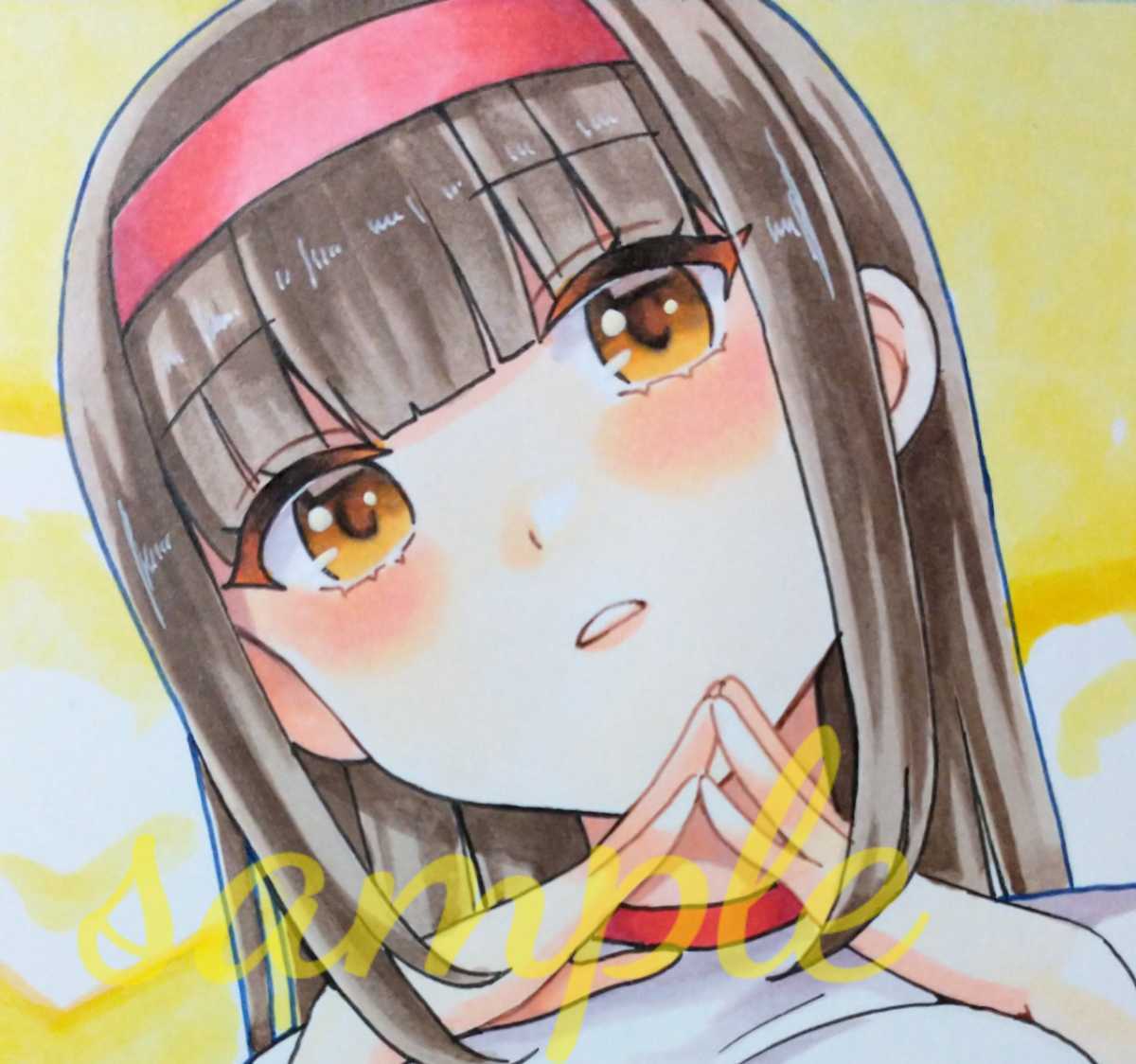 Yahoo!オークション - 手描きイラスト オリジナル 〈体操服 ブルマ〉B5