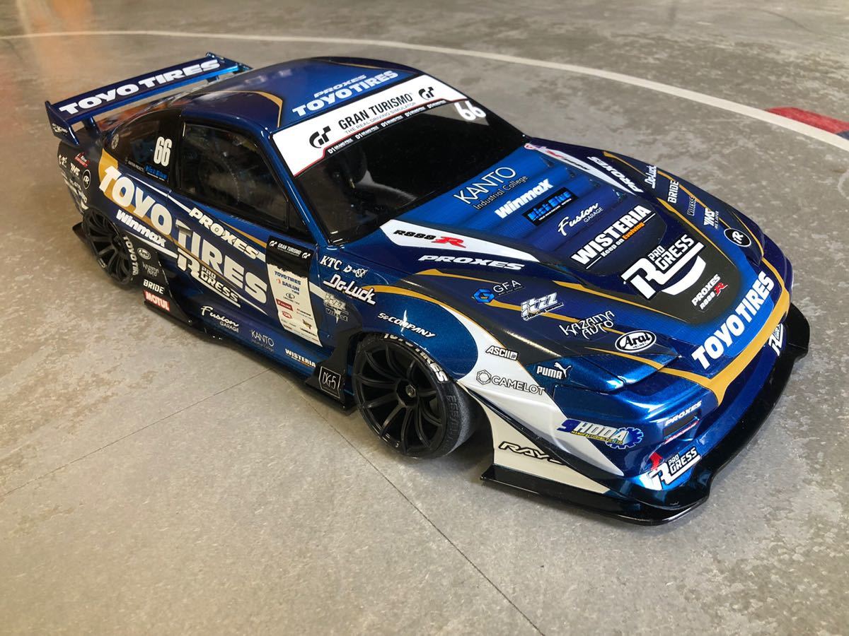 Yahoo!オークション - REVE D WISTERIA 180SX 塗装済 デカール貼付済
