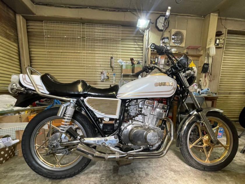 完全再現！ GS400 仕様 GSX250E メッキ多数！ 検) ザリ ゴキ GS GT