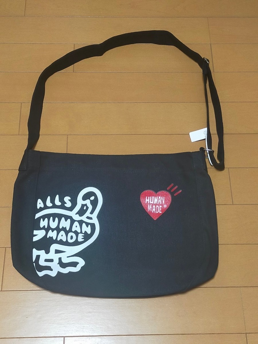 HUMAN MADE ヒューマンメイド ダッグ ショルダーバッグ 黒 新品未使用