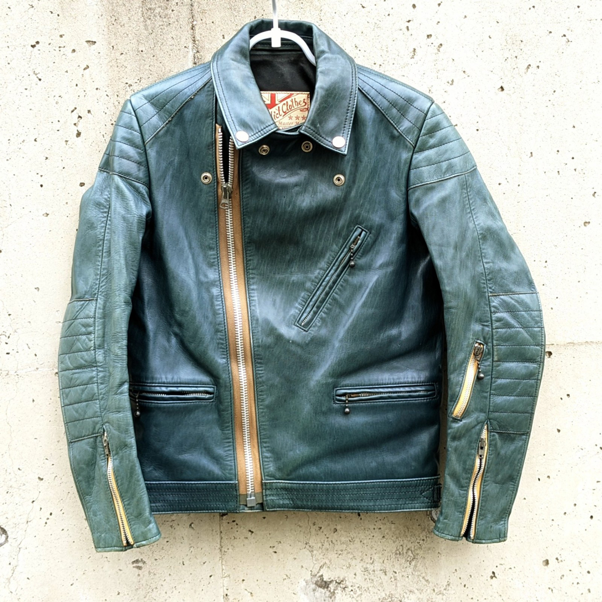 Yahoo!オークション - 34サイズ ADDICT CLOTHES AD-11 ホースハイド ラ
