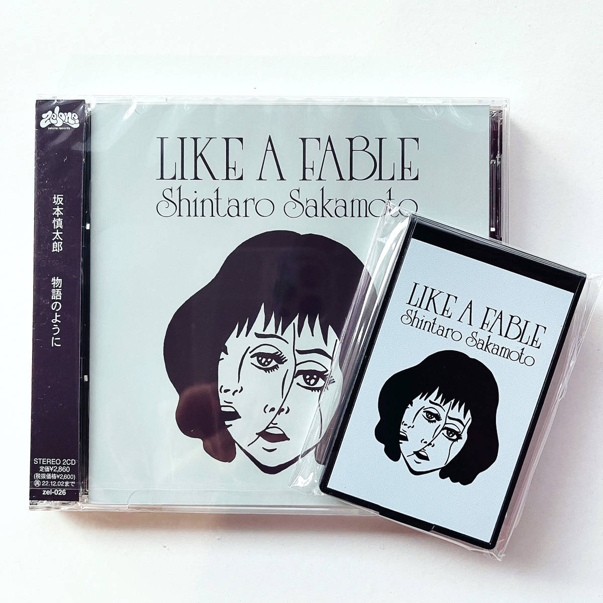 新品 限定ミラー付 +CD2枚組〔 坂本慎太郎 / 物語のように 〕Like A