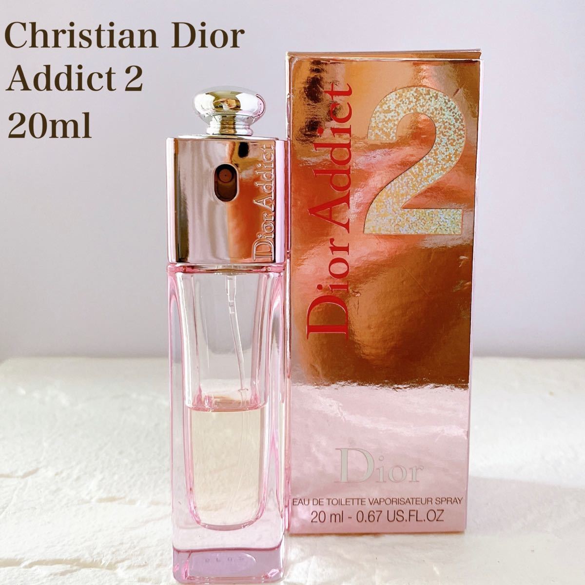廃盤 希少 Dior ディオール アディクト2 オーデトワレ 20ml 香水