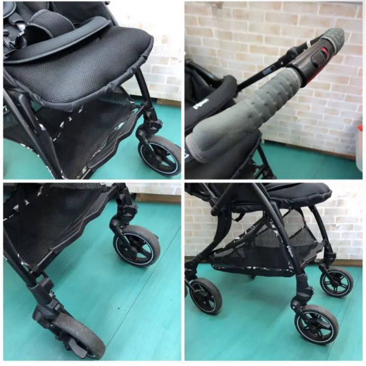 綺麗】ピジョン ランフィ リノンRA9L 1か月〜3歳 A型ベビーカー｜Yahoo