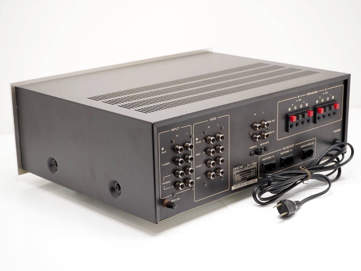 Yahoo!オークション - DIATONE DA-U660 プリメインアンプ 整備済動作