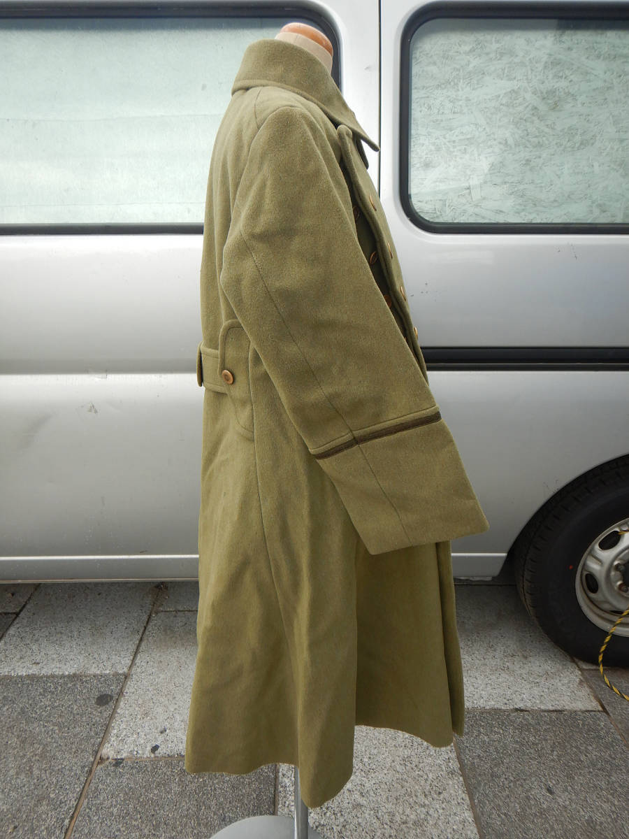 戦前 戦中 日本軍 将校 少尉 旧日本軍 制服 陸軍 防寒コート 外套 陸軍
