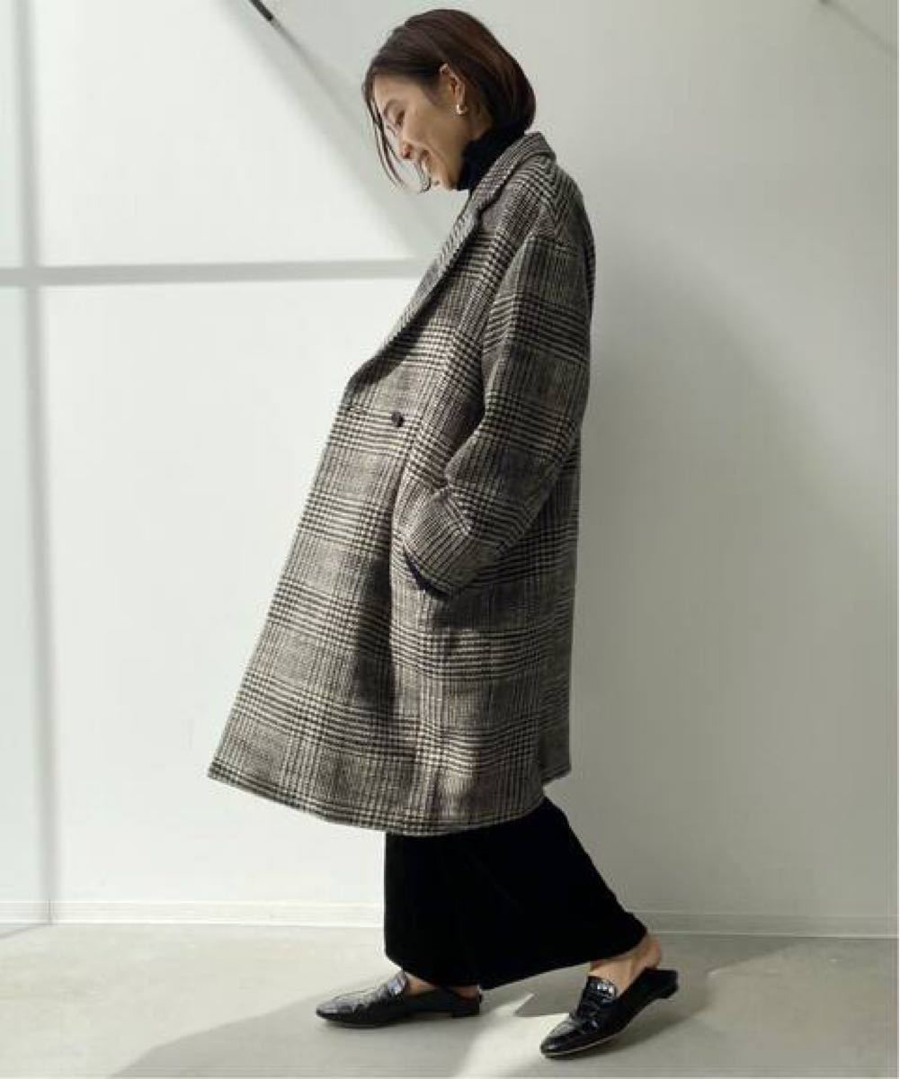 L'Appartement アパルトモン Check W Coat チェック コート｜Yahoo