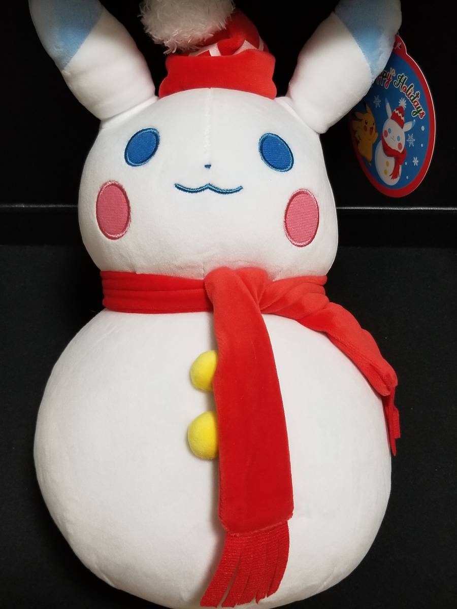 送料無料 韓国限定 ポケモン ピカチュウ 雪だるまぬいぐるみ pokemon