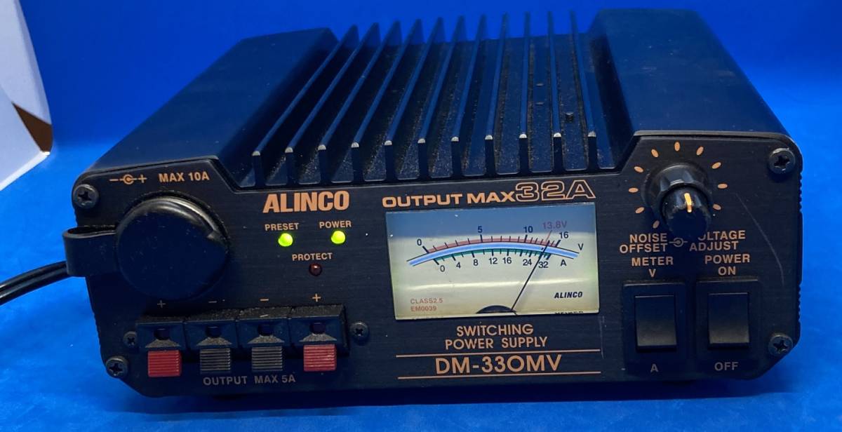 Yahoo!オークション - ALINCO DM-330MV 直流安定化電源 通電確認 Max32