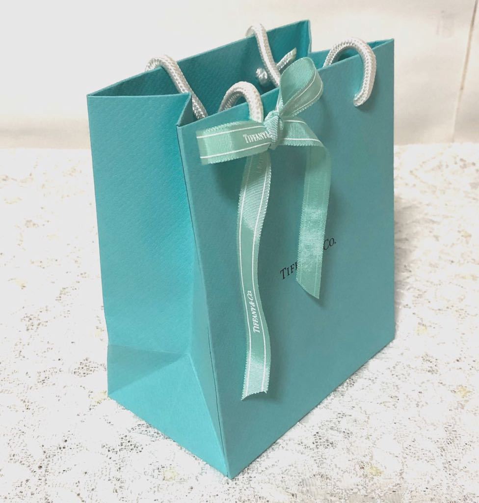 ティファニー 「TIFFANY」ミニ ショッパー (979) ショップ袋 紙袋
