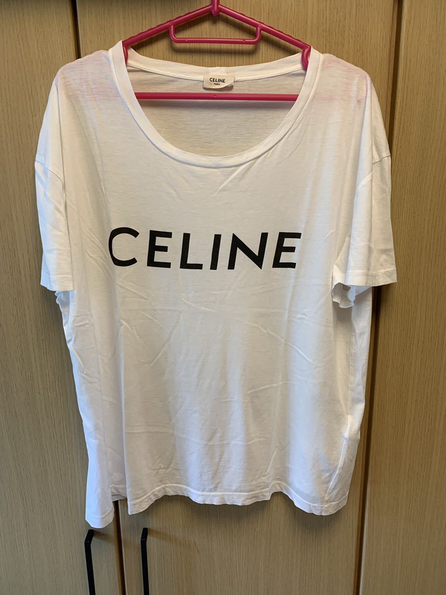 正規 19SS CELINE セリーヌ Hedi Slimane エディスリマン ロゴ