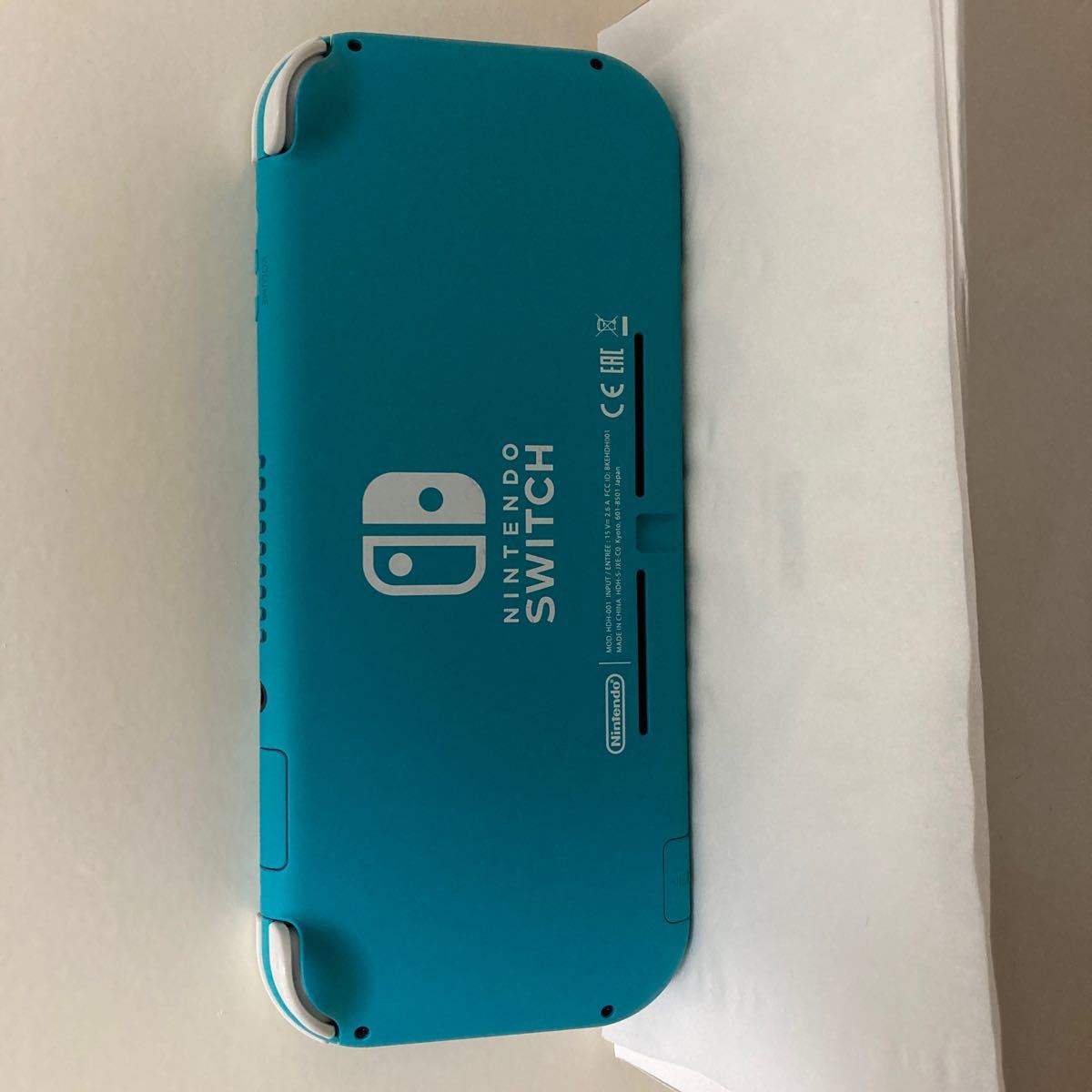 ニンテンドースイッチ ライト ターコイズ【箱なし】本体ケース・32GB