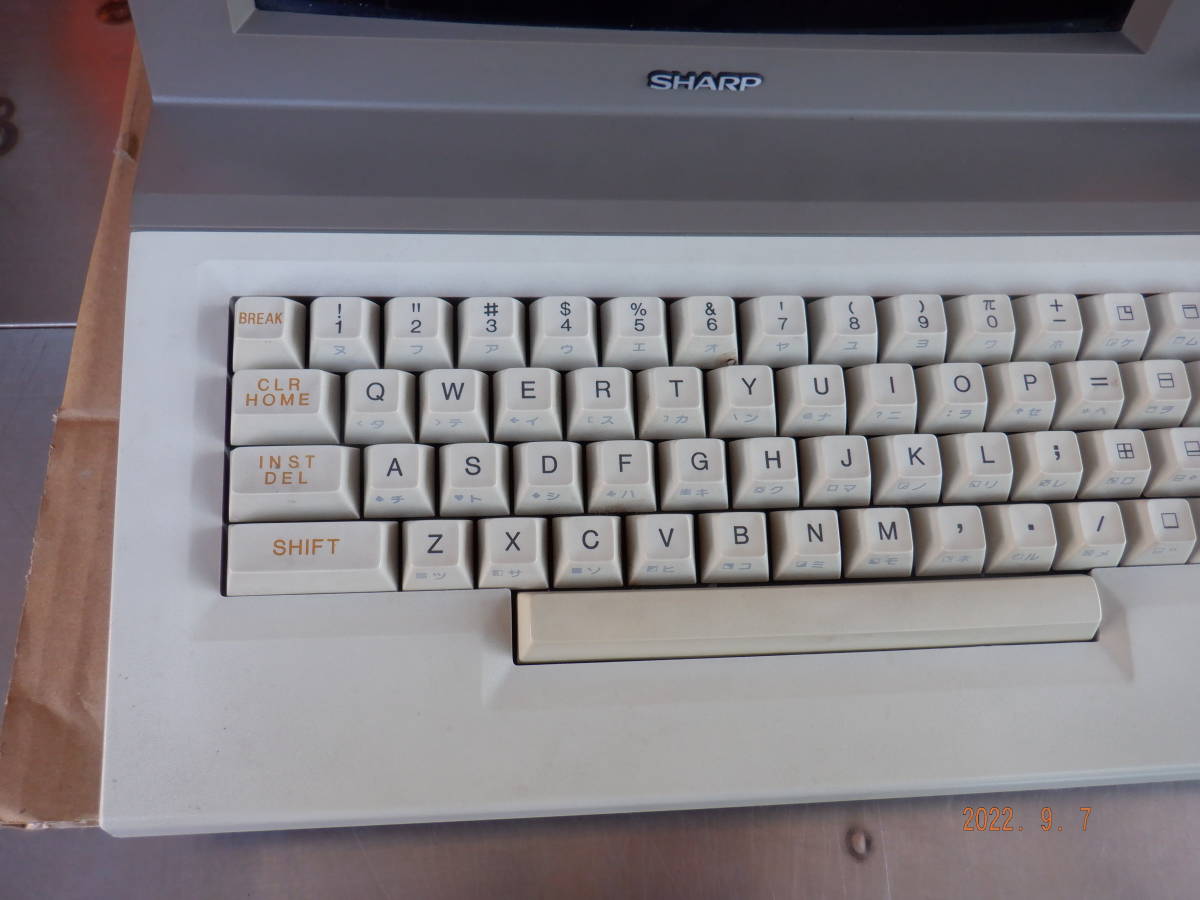 Yahoo!オークション - SHARP MZ-1200 シャープ 送料3500円 レトロPC パ