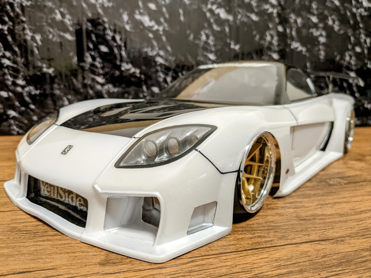 abcホビー マツダ rx-7 FC 1/10 ラジコン ボディ rc FD3S 塗装済み