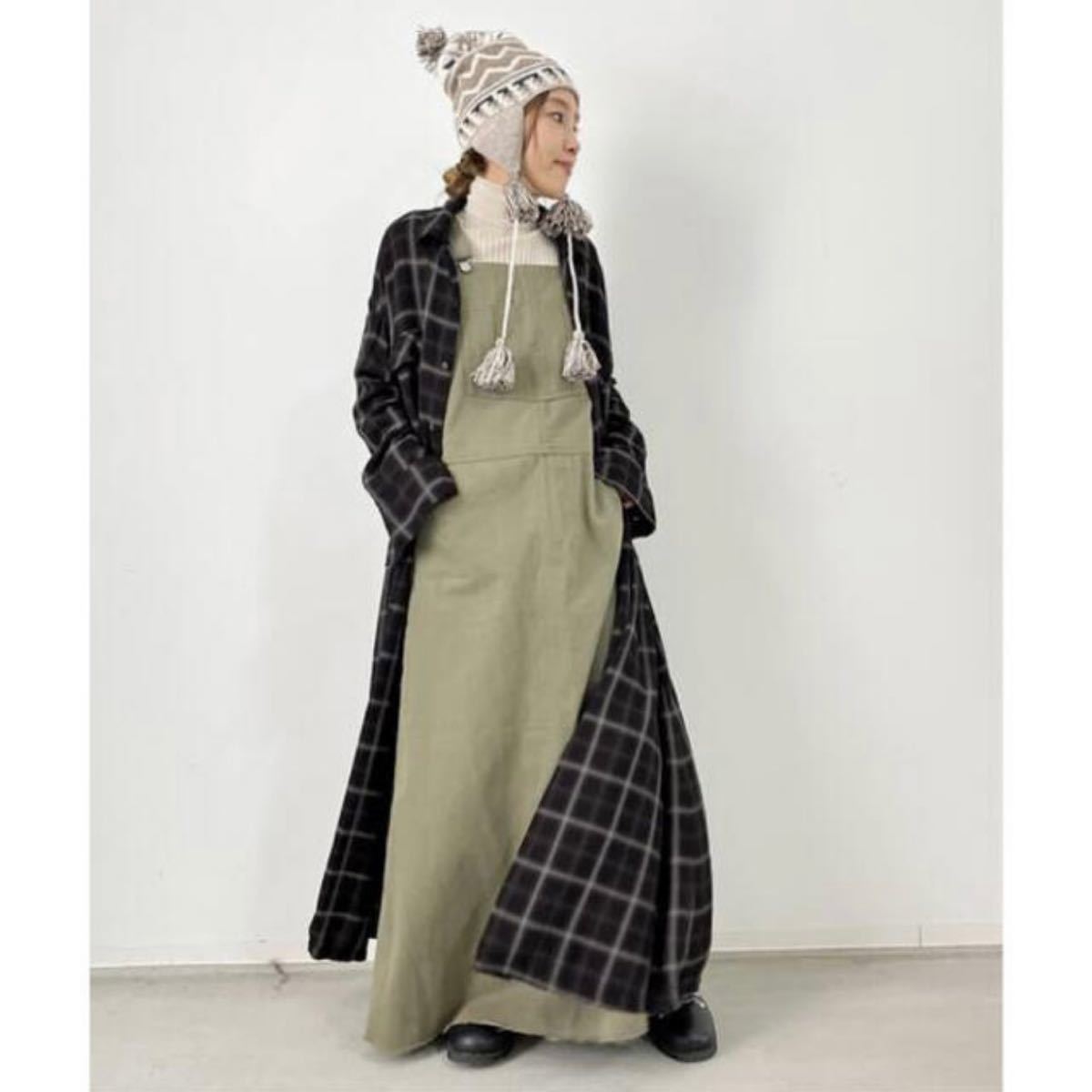 REMI RELIEF/レミレリーフ】CHECK SHIRT DRESS アパルトモン チェック
