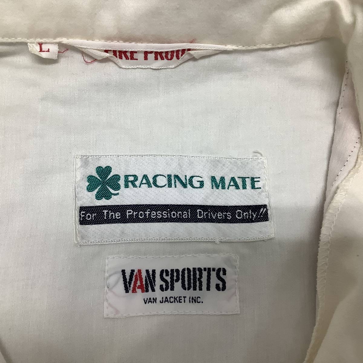 Yahoo!オークション - 美品 VAN RACING MATE レーシングスーツ 60年代