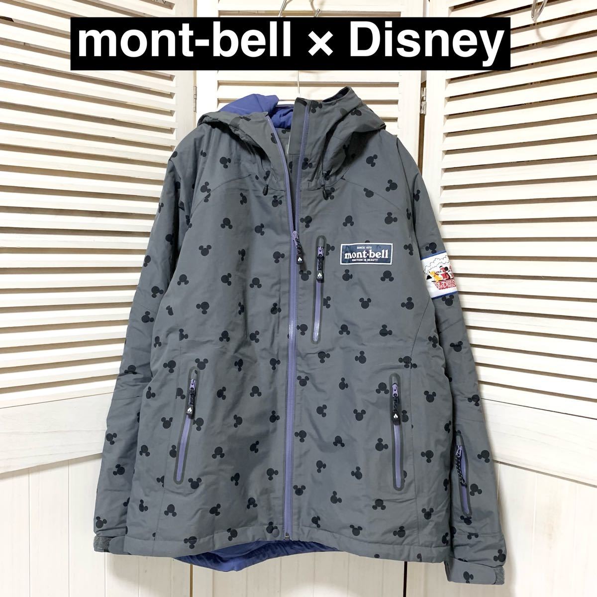 未使用 モンベル × ディズニーシー コラボ アウタージャケット L