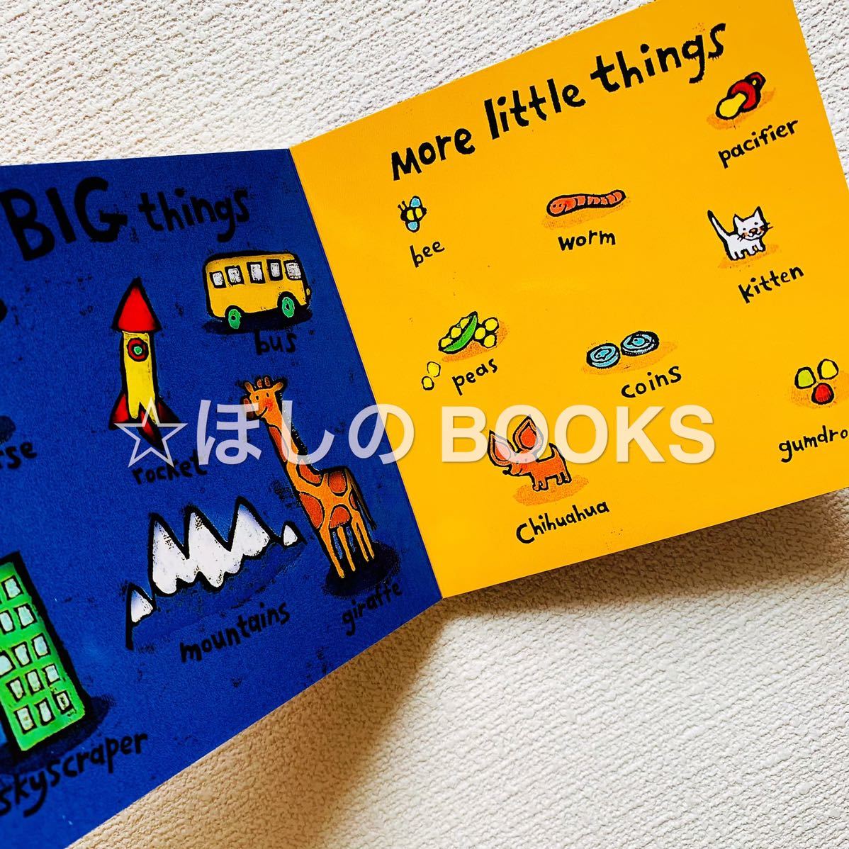 BIG little他4冊】ボードブック/英語/絵本/ストーリー/Leslie