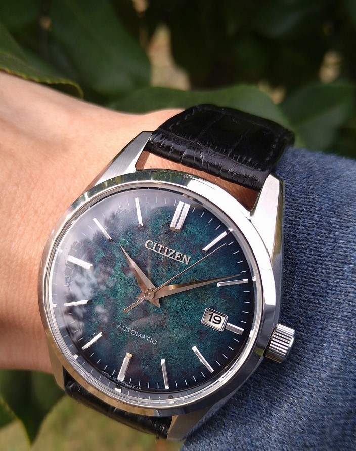 シチズンコレクション CITIZENCOLLECTION メンズ 腕時計 銀箔漆文字板