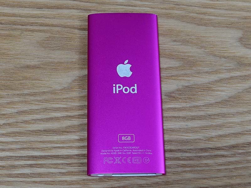 iPod nano 第4世代 A1285 8GB ピンク モデル MB735J 美品 動作良好
