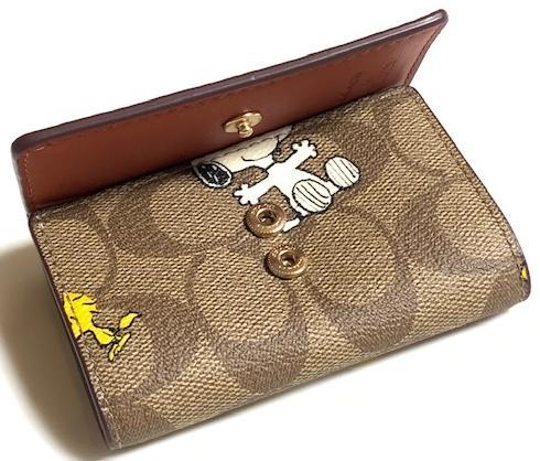 大人気 可愛い COACH コーチ x ピーナッツ 限定コラボ シグネチャー