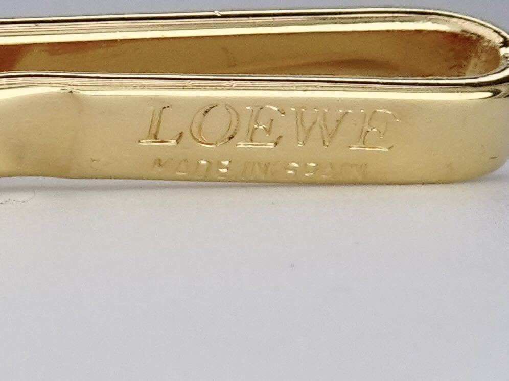 LOEWE スペイン製 ロエベ センターサークル アナグラム ネクタイピン