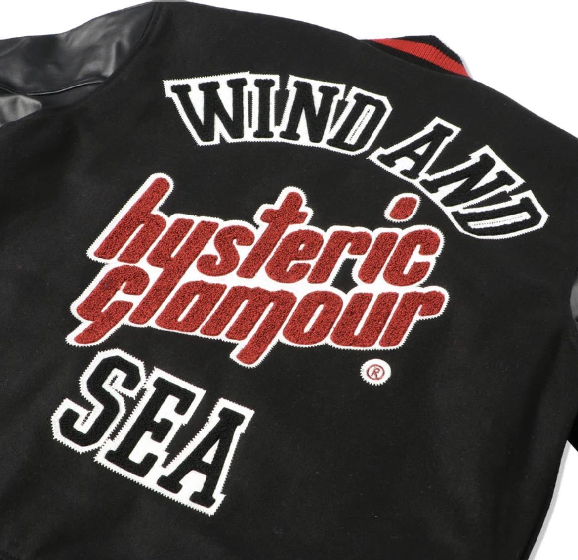 WIND AND SEAウィンダンシー×ヒステリックグラマーコラボロゴワッペン