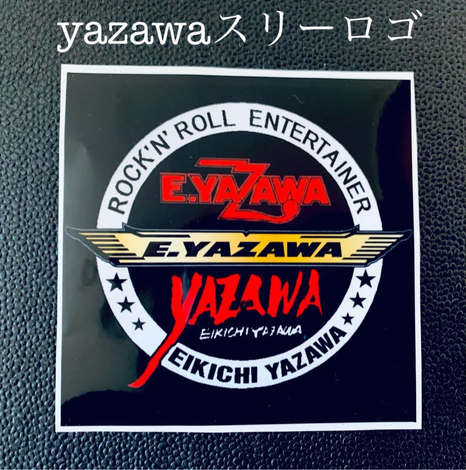 矢沢永吉 スリーロゴステッカーカッコいい 新品 即発送追跡あり 人気