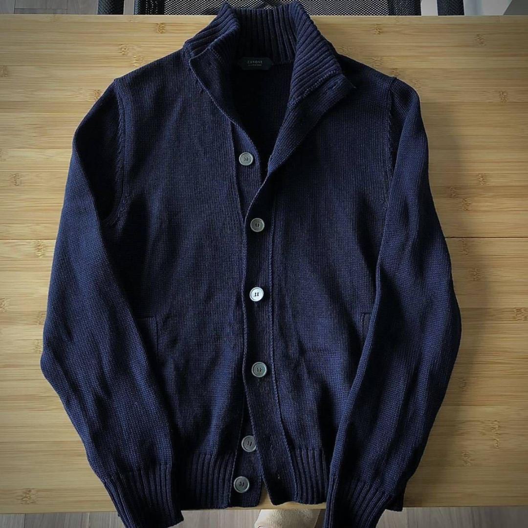 極上逸品 定価5 7万 ZANONE ザノーネ CHIOTO キョート 48 ニット