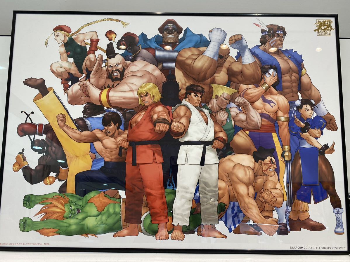 35周年限定品 ストリートファイター展 俺より強いやつらの世界展 B2