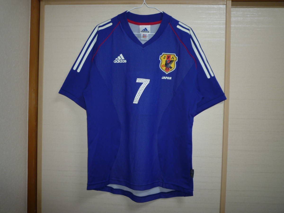Yahoo!オークション - アディダス 日本代表 中田英寿ユニフォーム7番 M