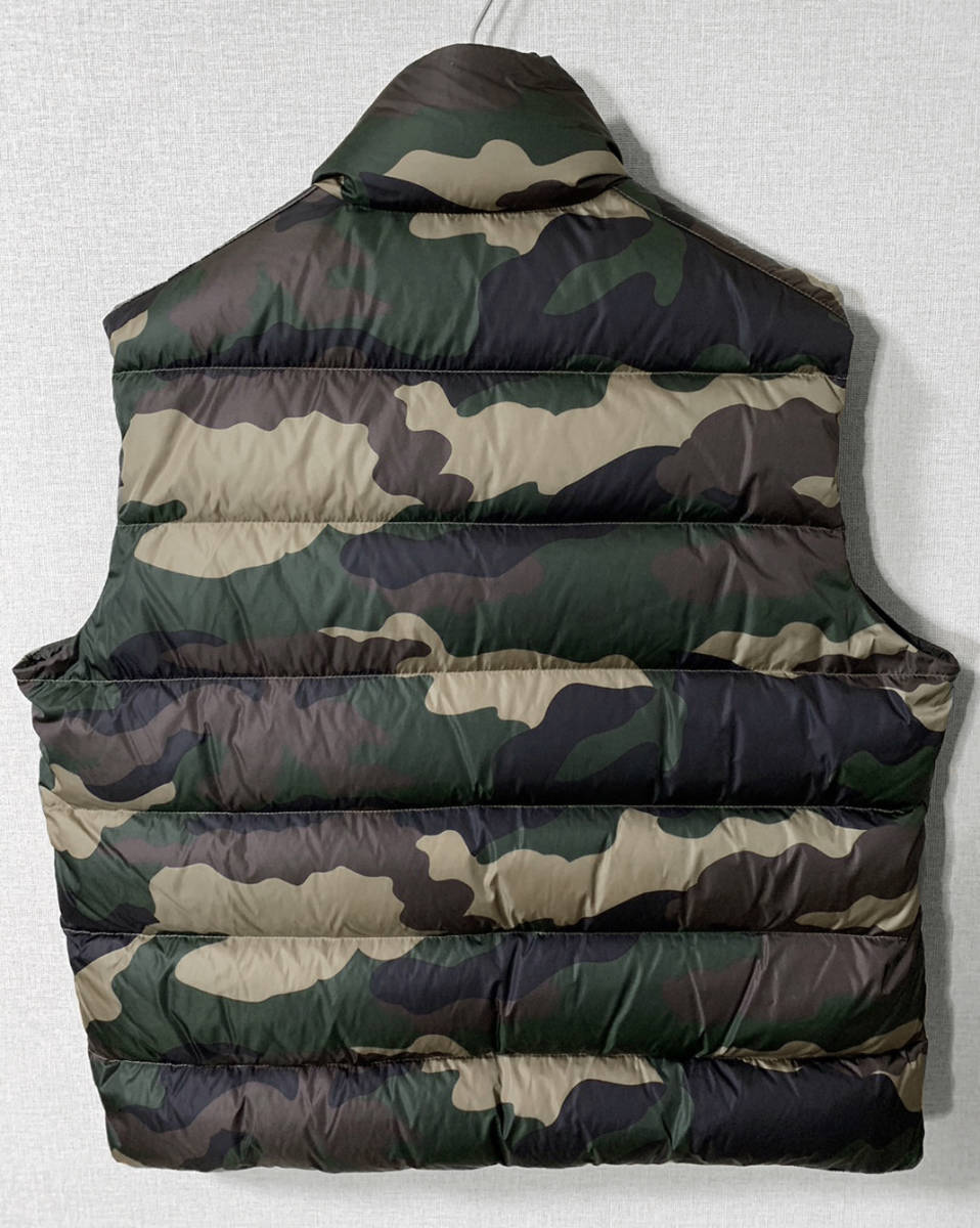 国内正規品 MONCLER TIB モンクレール 迷彩 カモフラ ダウンベスト