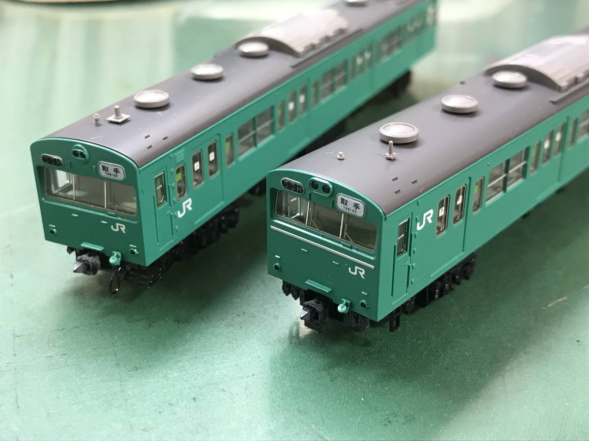 Yahoo!オークション - TOMIX マト22編成 103系 低運転台&ATC車 エメラ