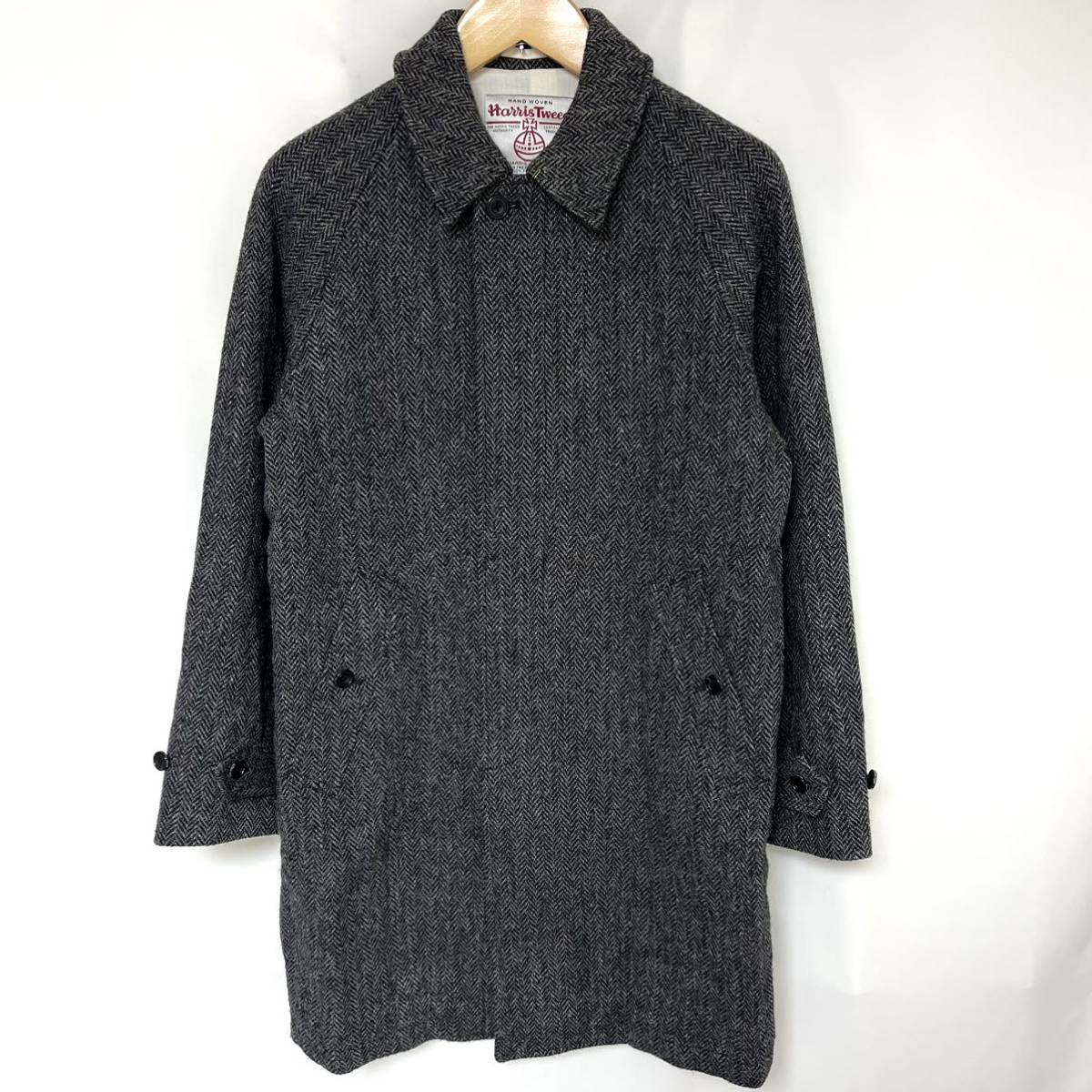 BEAMS PLUS Harris Tweed ビームス ハリスツイード バルカラーコート