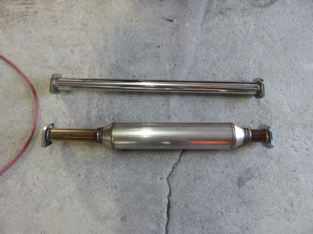 スズキ スイフトスポーツ ZC33S マフラー HKS 中間ストレート製作